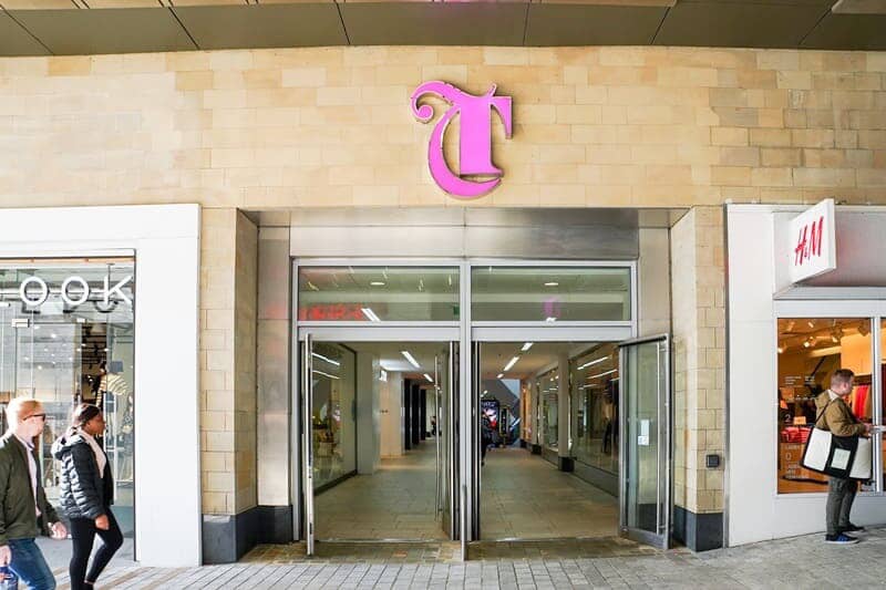 An image of the Trinity Kitchen channel letter.